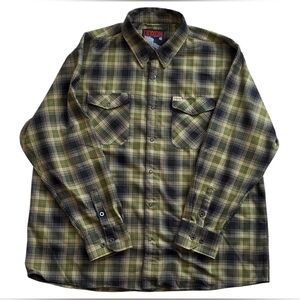 ​Dixxon Flannel 4XL The Action Limited Edition Green Plaid Shirt